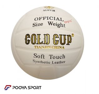 توپ والیبال Gold Cup مدل AGWV18 سفید 2018