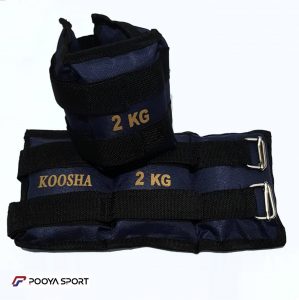 وزنه مچ دست و پا کوشا مدل شنی 2 کیلوگرم بسته 2 عددی