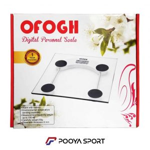 ترازو دیجیتال افق جدید مدل شیشه ضخیم