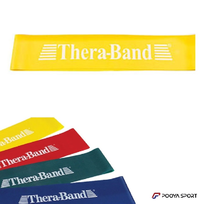 کش پیلاتس مینی لوپ زرد ترابند Thera-Band