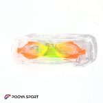 عینک شنا بچه گانه ژله ای Pro Sports نارنجی- زرد- سبز