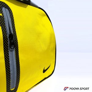 ساک ورزشی نایک NIKE برزنتی سایز کوچک زرد