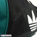 ساک ورزشی آدیداس adidas گرد سایز متوسط مشکی- سبز