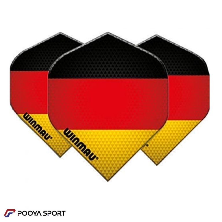 پر دارت 3 عددی طرح پرچم آلمان winmau Mega Standard اصل