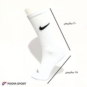 جوراب ورزشی حوله ای نایک Nike ساق متوسط سفید