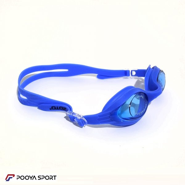 بررسی، قیمت و خرید عینک شنا ضد بخار سیلیکونی ZOTO 5900 پویا اسپرت