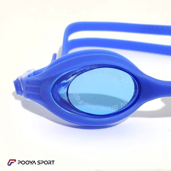 بررسی، قیمت و خرید عینک شنا ضد بخار سیلیکونی ZOTO 5900 پویا اسپرت
