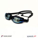 عینک شنا جیوه ای گوشی دار اسپیدو Speedo مشکی