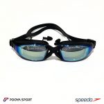 عینک شنا جیوه ای گوشی دار اسپیدو Speedo مشکی