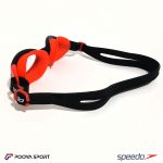 عینک شنا بچه گانه ژله ای رنگی اسپیدو Speedo قرمز- مشکی