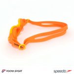 عینک شنا بچه گانه ژله ای رنگی اسپیدو Speedo نارنجی- زرد