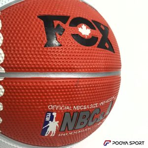 توپ بسکتبال خیابانی فاکس Fox مدل NBC Rodiana اعلا