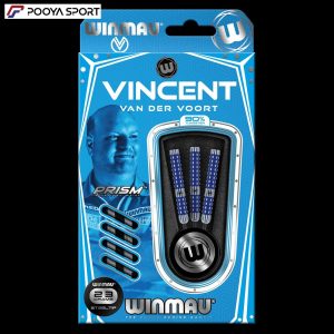 تیر دارت سوزنی حرفه ای تنگستن وینسنت winmau Vincent Van Der Voort 23 gr اصل