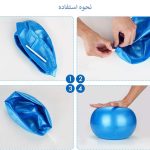 توپ پیلاتس حرفه ای خارجی نی دار کوچک Kelo 25cm اصل