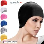 کلاه شنا گوشی دار برای موهای بلند اسپیدو Speedo اصل