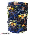 دستمال سرو گردن اسکارف پولار طرح Blue