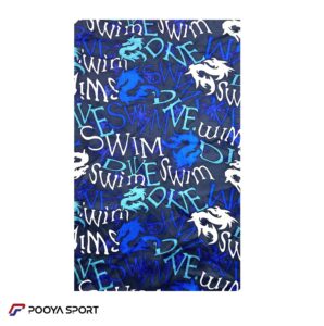 دستمال سرو گردن اسکارف پولار طرح Swim