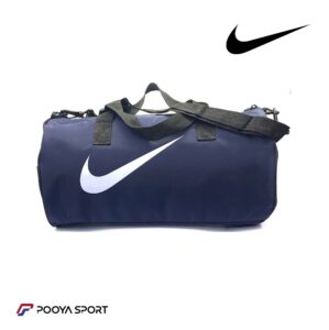 ساک ورزشی ضد آب نایک NIKE گرد سایز متوسط سرمه ای