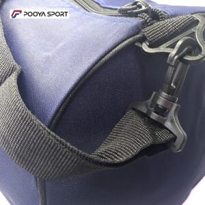 ساک ورزشی ضد آب نایک NIKE گرد سایز متوسط سرمه ای