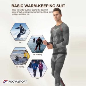 بیس لایر گرم ESDY مناسب کمپینگ، دوچرخه‌سواری و طبیعت‌گردی