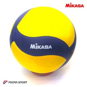 توپ والیبال Mikasa V200 با پوشش PU – نمای کلی