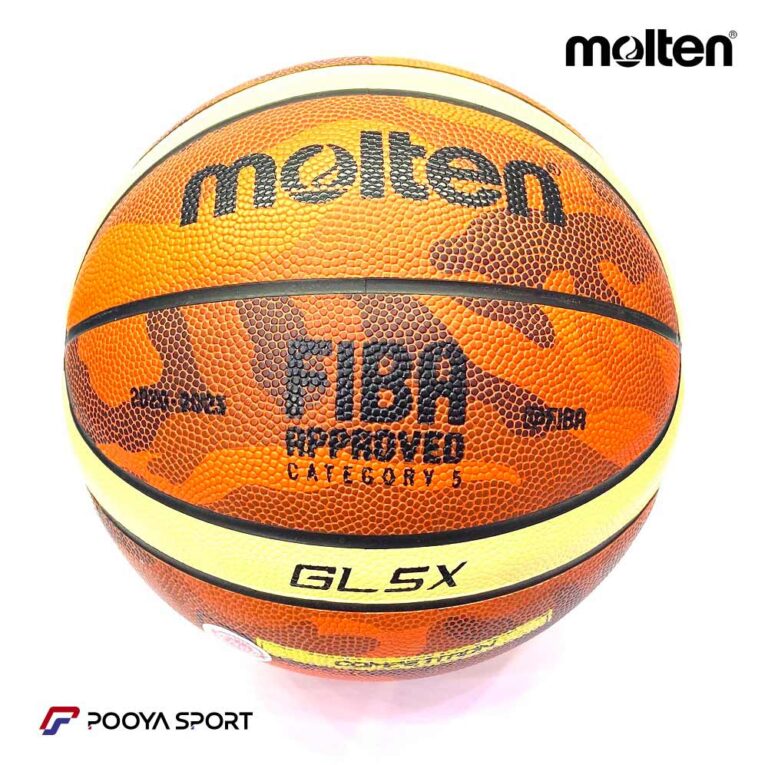 توپ بسکتبال مولتن GL5X چرم ایرانی