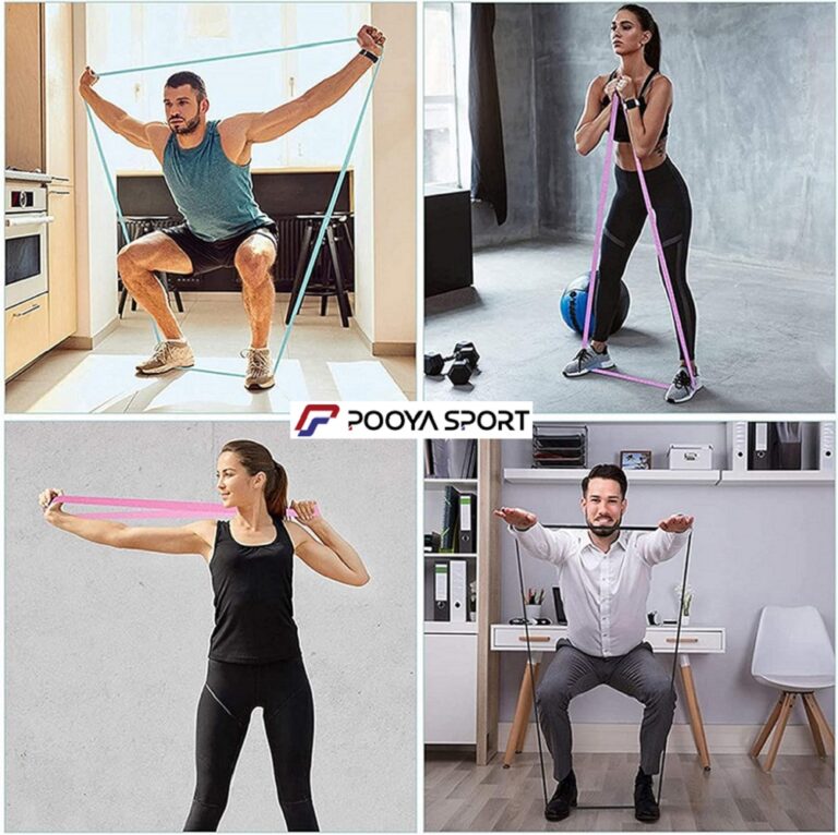 کش پاور باند 3 مقاومتی پارچه ای ترمز دار Resistance Band اصل