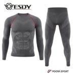 پارچه کشسان و تنفسی بیس لایر ESDY با ترکیب پلی استر، نایلون و اسپندکس