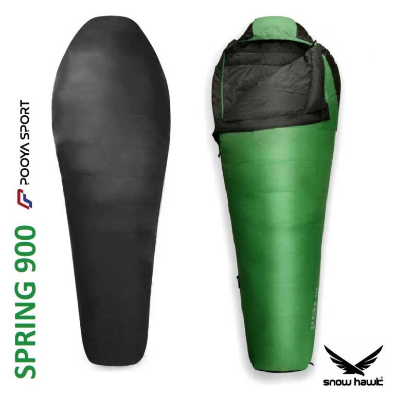 کیسه خواب پر اسنوهاک مدل SPRING 900 سبز