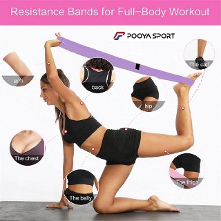 کش پاور باند 3 مقاومتی پارچه ای ترمز دار Resistance Band اصل