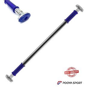 میله بارفیکس استیل قابل تنظیم با تحمل وزن ۱۲۰ کیلو