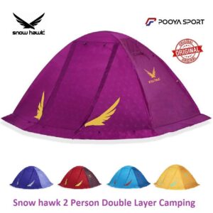 چادر دو پوش دو نفره گتر دار مدل دیسکاوری اسنو هاک snowhawk اصل