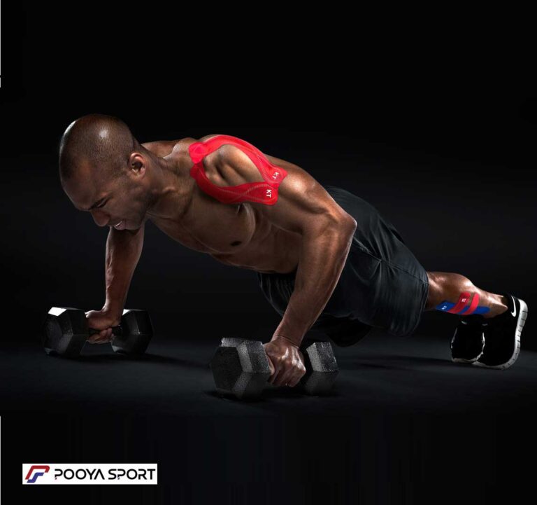 چسب و نوار تیپ عضله جدید کنزو KINESIOLOGY TAPE اصل