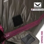 نمای داخلی کیسه خواب اسنوهاک SPRING 900 بنفش با لایه عایق Down Silk