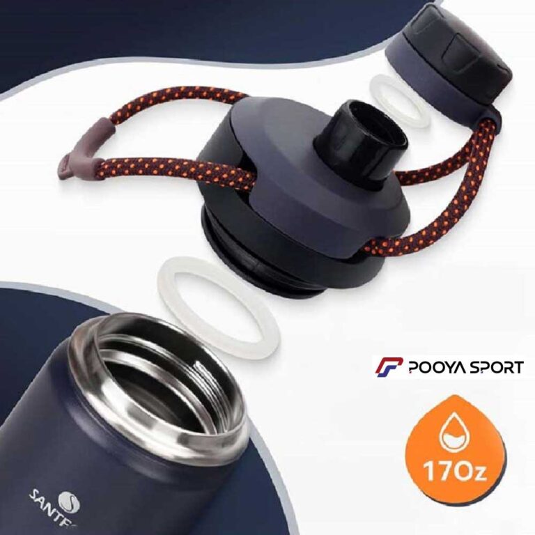 فلاسک دوجداره استیل 500 میلی لیتر سانتکو santeco مدل Ktwo