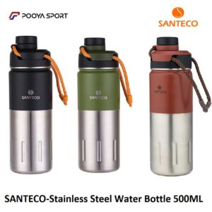 فلاسک دوجداره استیل 500 میلی لیتر سانتکو santeco مدل Ktwo