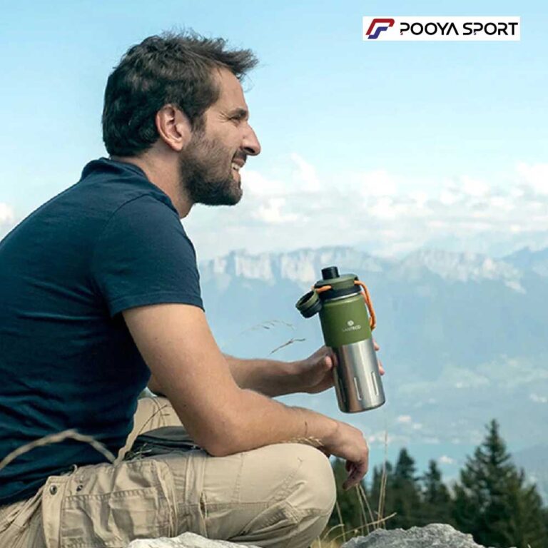 فلاسک دوجداره استیل 500 میلی لیتر سانتکو santeco مدل Ktwo