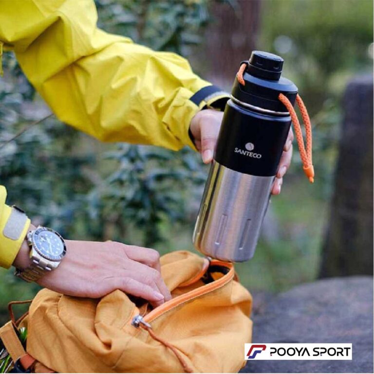 فلاسک دوجداره استیل 500 میلی لیتر سانتکو santeco مدل Ktwo
