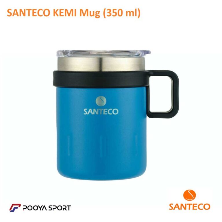 ماگ دو جداره استیل سانتکو اصل Santeco Kemi 350 ml