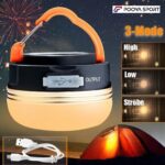 چراغ کمپ ضد آب و ضد ضربه شارژی Camping Lights اصل