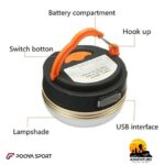 چراغ کمپ ضد آب و ضد ضربه شارژی Camping Lights اصل