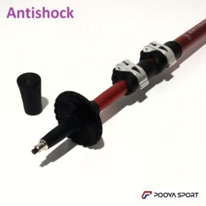 عصای کوهنوردی کلیپسی آنتی شوک Antishock (باتومی)