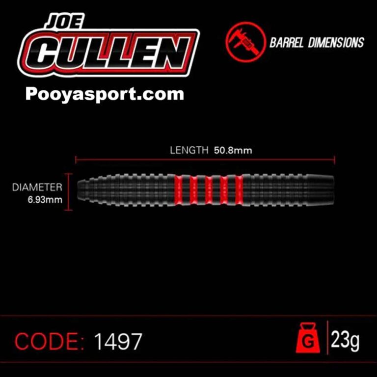 تیر دارت سوزنی حرفه ای تنگستن Winmau Joe Cullen وزن 23 گرم اصل
