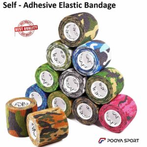 باند و چسب ورزشی ضد آب آندر تیپ مچ دست و پا elastic bandage چریکی