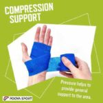 باند ورزشی خودچسب مشکی