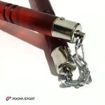 نانچیکو باتومی کونگ فو Nanchiko طرح دار زرشکی