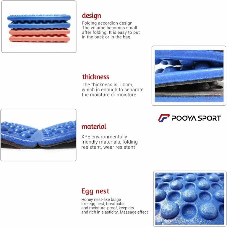 زیر باسنی و زیر انداز کوچک آکاردئونی فومی (خارجی) سبک