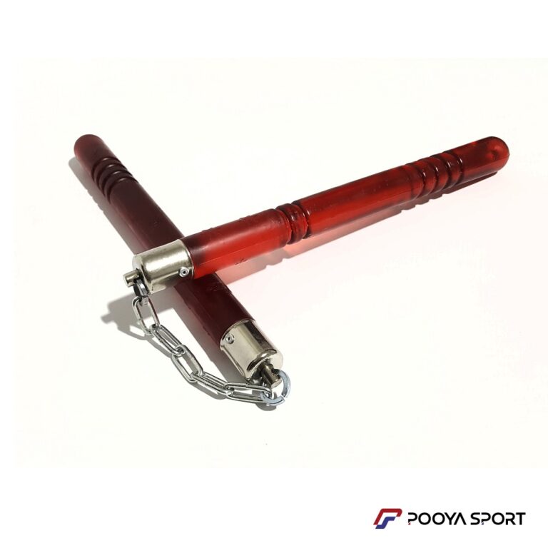 نانچیکو باتومی کونگ فو Nanchiko طرح دار زرشکی