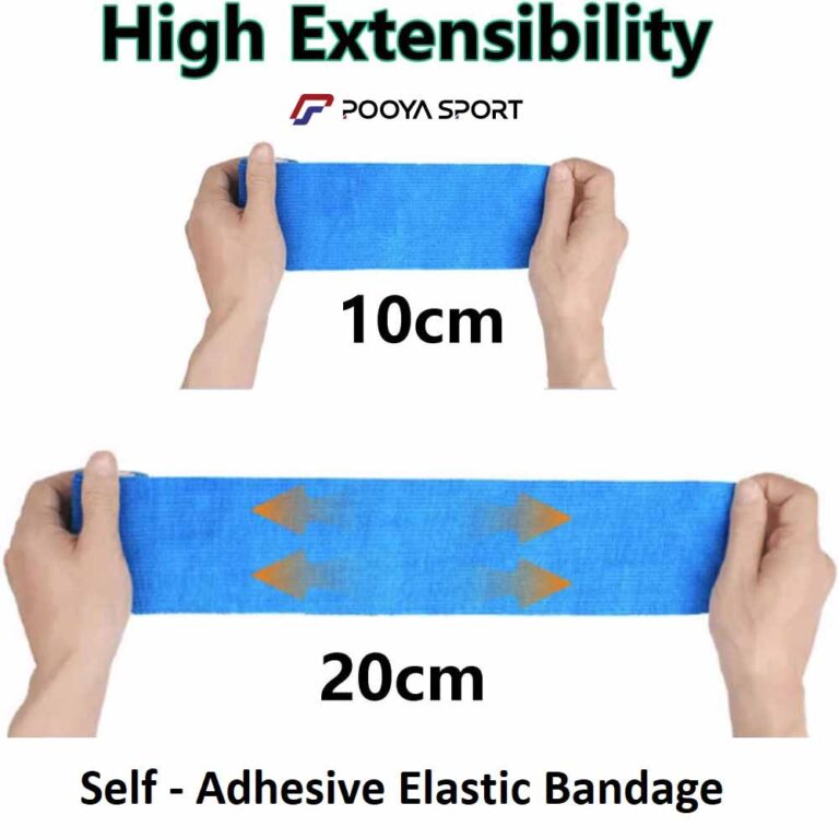 باند و چسب ورزشی ضد آب آندر تیپ مچ دست و پا elastic bandage مشکی