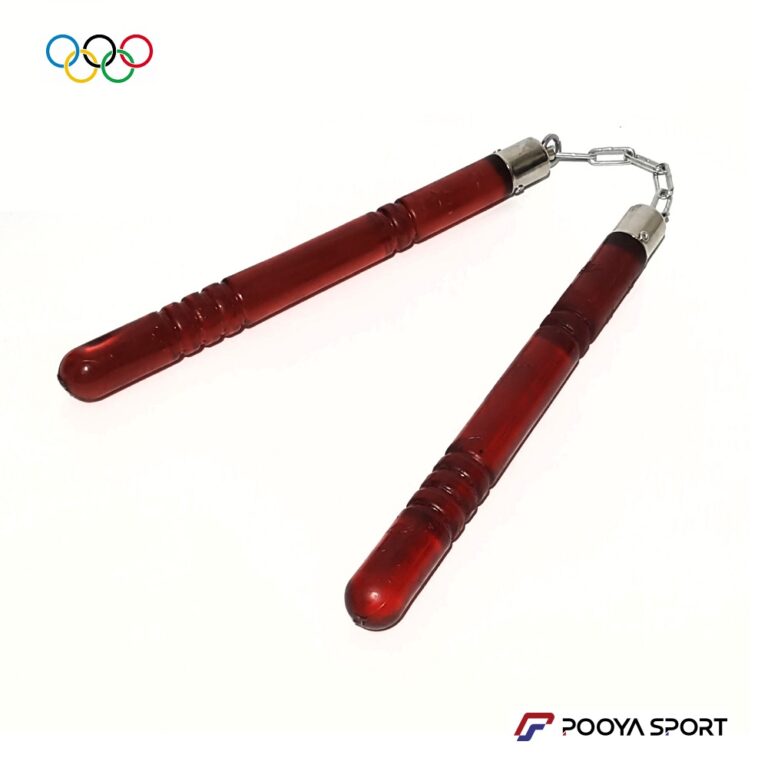 نانچیکو باتومی کونگ فو Nanchiko طرح دار زرشکی